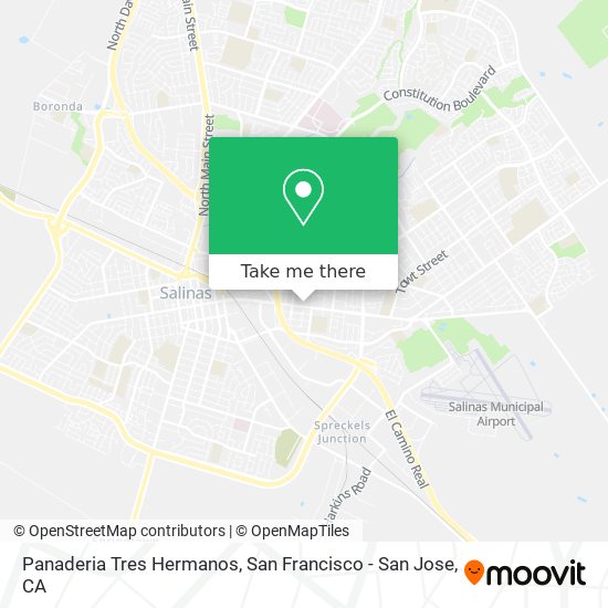 Panaderia Tres Hermanos map