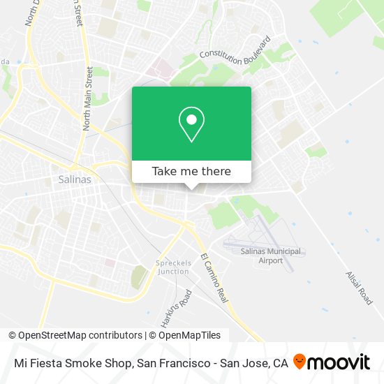 Mi Fiesta Smoke Shop map