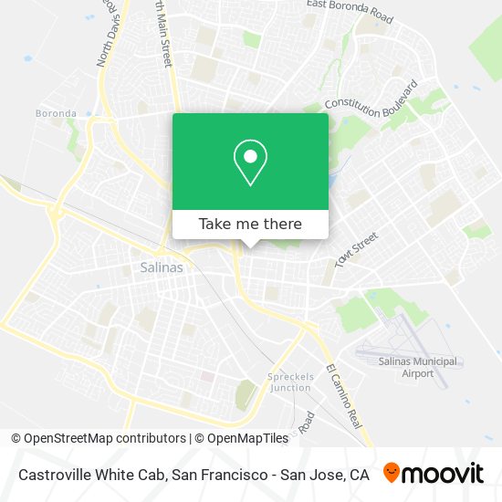 Mapa de Castroville White Cab