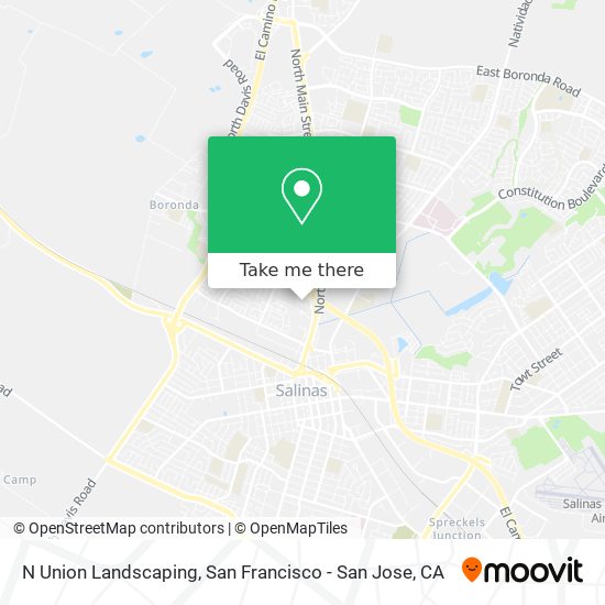 Mapa de N Union Landscaping