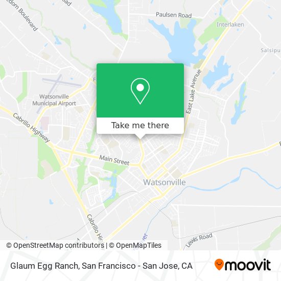 Glaum Egg Ranch map