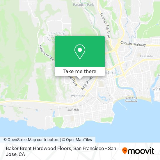 Baker Brent Hardwood Floors map