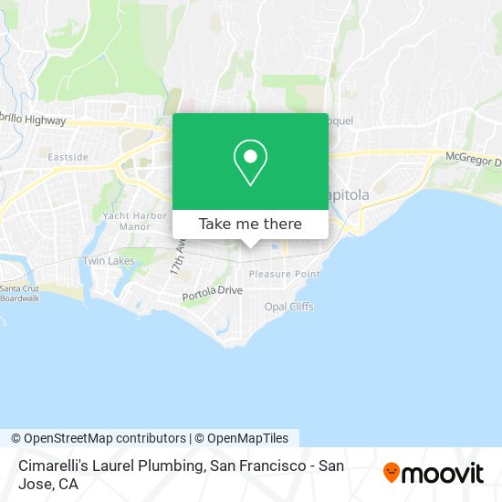 Cimarelli's Laurel Plumbing map
