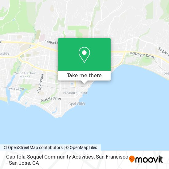 Capitola-Soquel Community Activities map