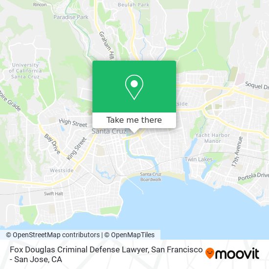 Fox Douglas Criminal Defense Lawyer map