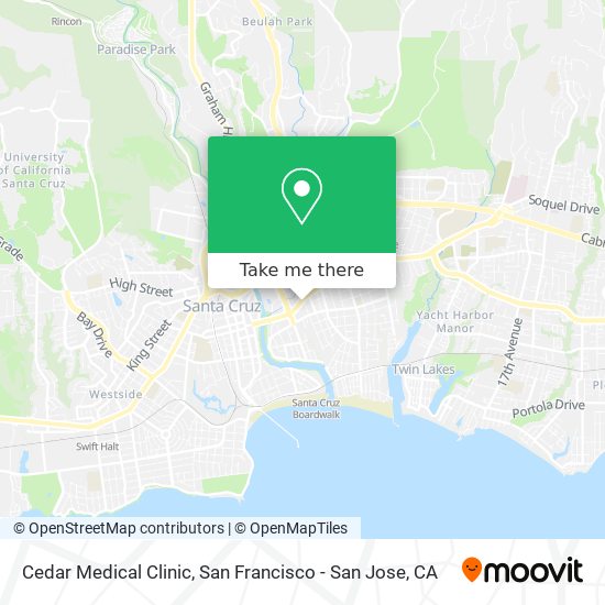 Cedar Medical Clinic map