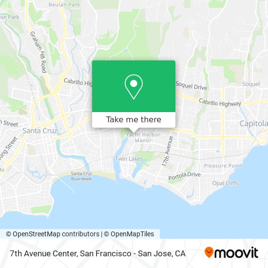 7th Avenue Center map