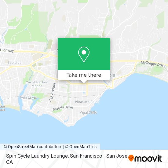 Mapa de Spin Cycle Laundry Lounge