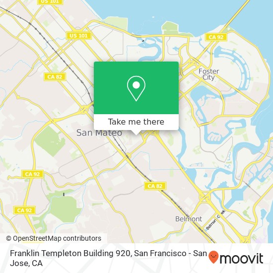 Mapa de Franklin Templeton Building 920