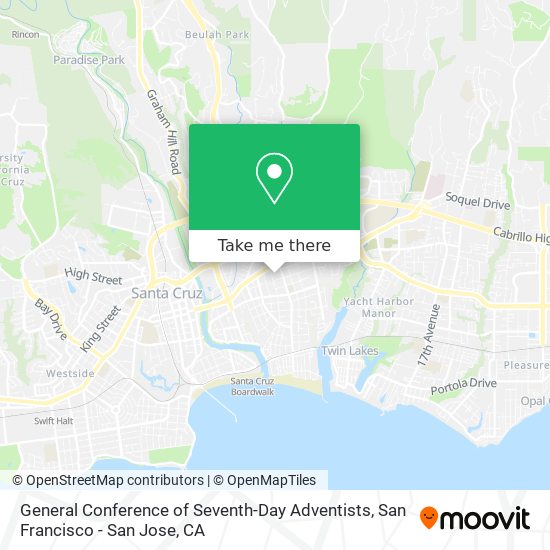 Mapa de General Conference of Seventh-Day Adventists