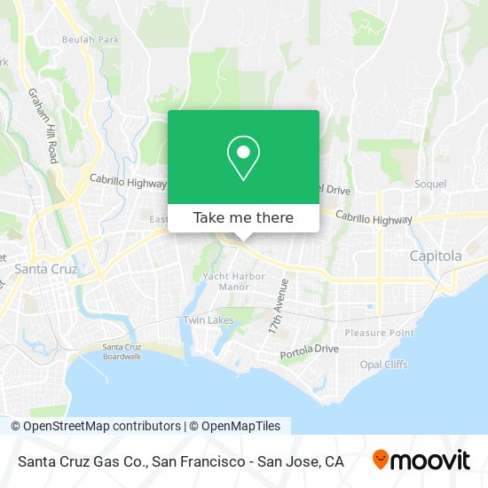 Santa Cruz Gas Co. map