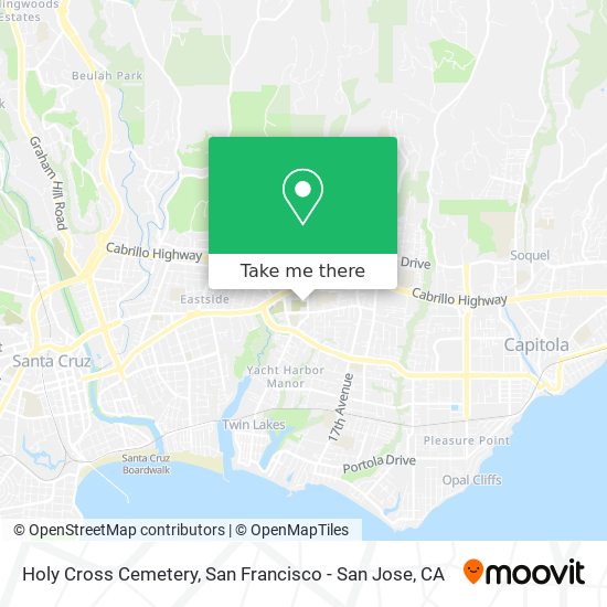 Mapa de Holy Cross Cemetery