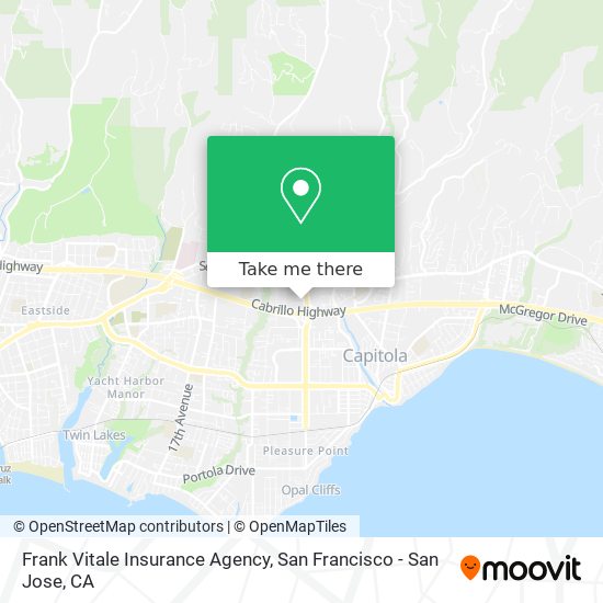 Mapa de Frank Vitale Insurance Agency
