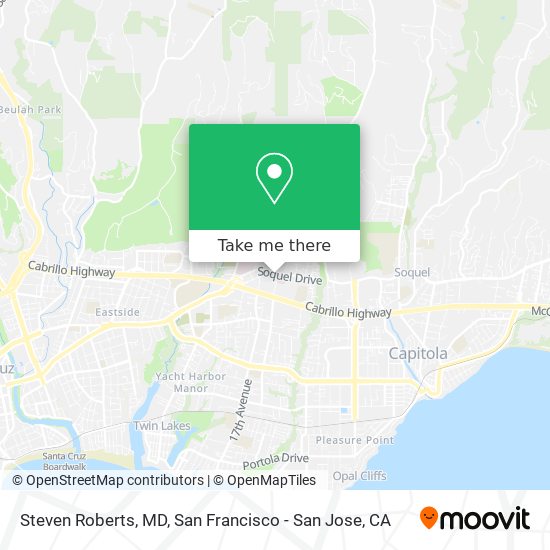 Steven Roberts, MD map