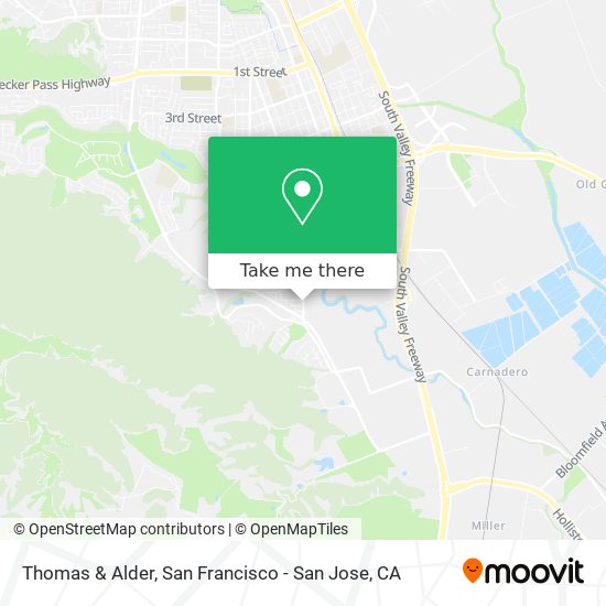 Mapa de Thomas & Alder