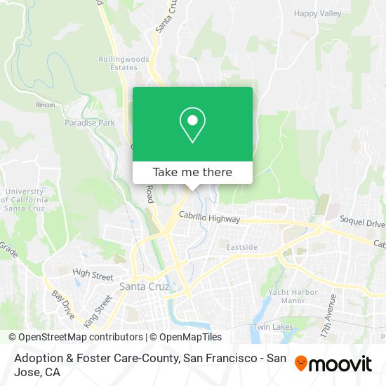 Adoption & Foster Care-County map