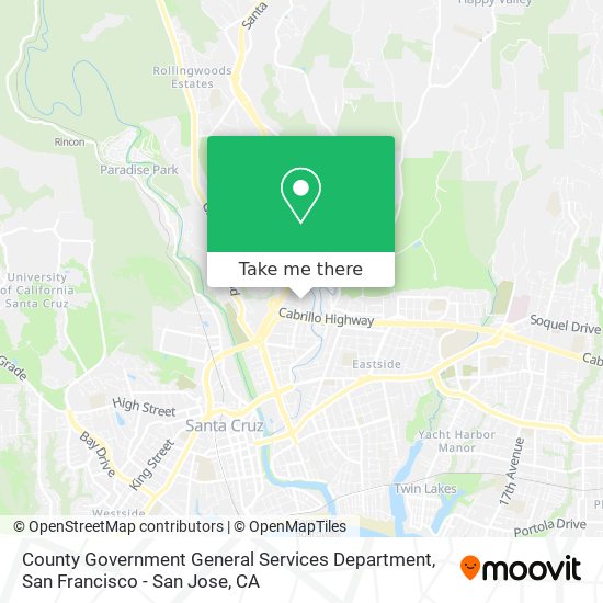 Mapa de County Government General Services Department