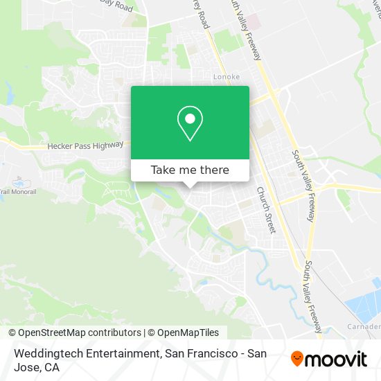 Weddingtech Entertainment map