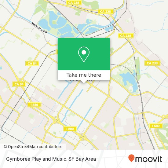 Mapa de Gymboree Play and Music