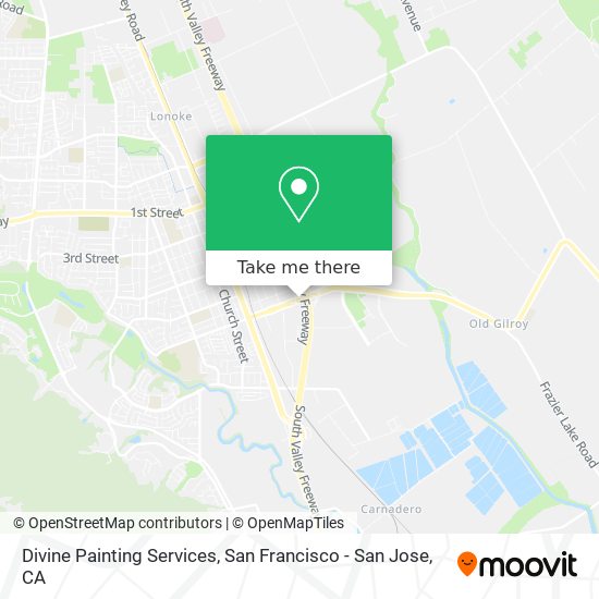 Divine Painting Services map