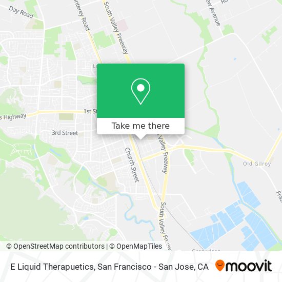 E Liquid Therapuetics map