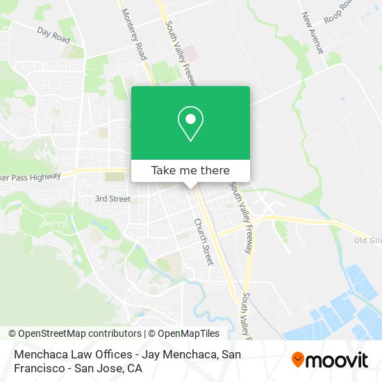 Mapa de Menchaca Law Offices - Jay Menchaca