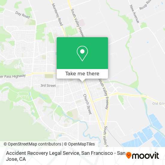 Mapa de Accident Recovery Legal Service