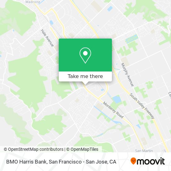 BMO Harris Bank map