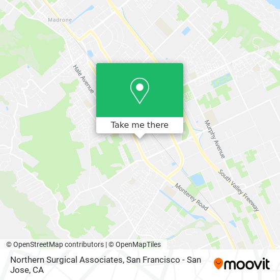 Mapa de Northern Surgical Associates