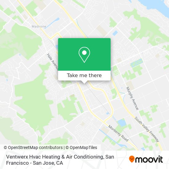 Mapa de Ventwerx Hvac Heating & Air Conditioning