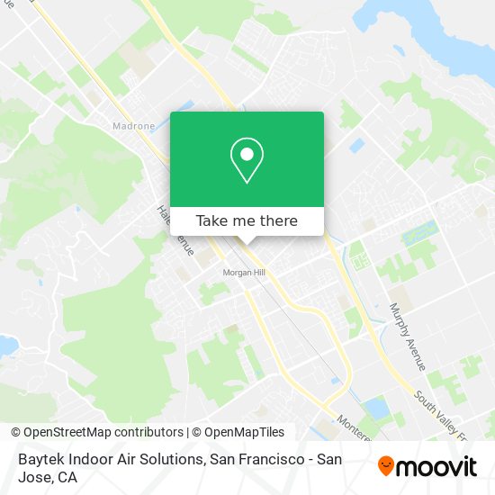 Baytek Indoor Air Solutions map