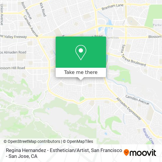 Regina Hernandez - Esthetician / Artist map