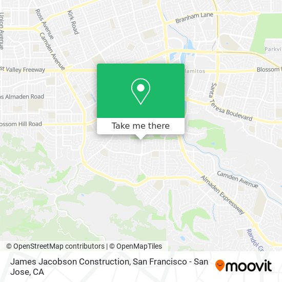 Mapa de James Jacobson Construction