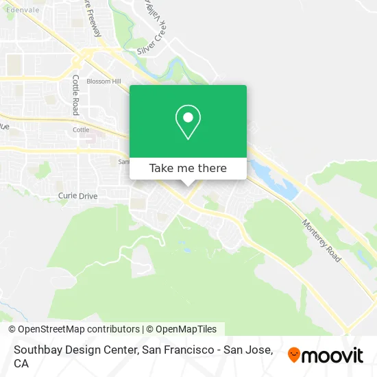 Southbay Design Center map