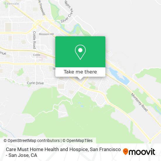 Mapa de Care Must Home Health and Hospice