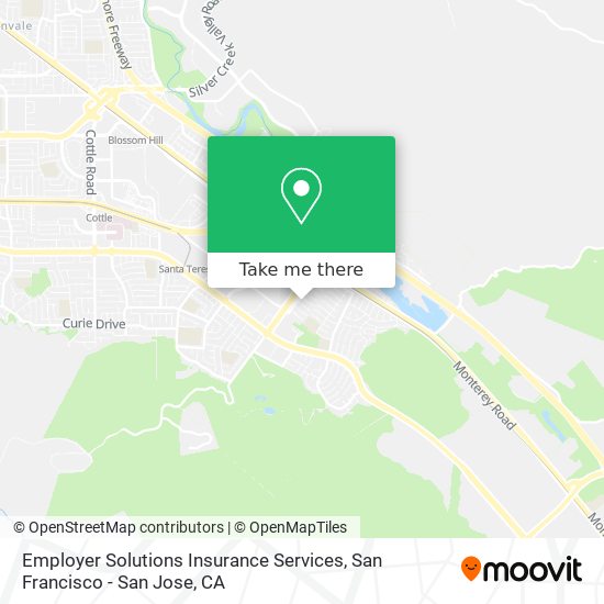 Employer Solutions Insurance Services map