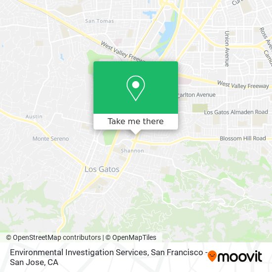 Mapa de Environmental Investigation Services