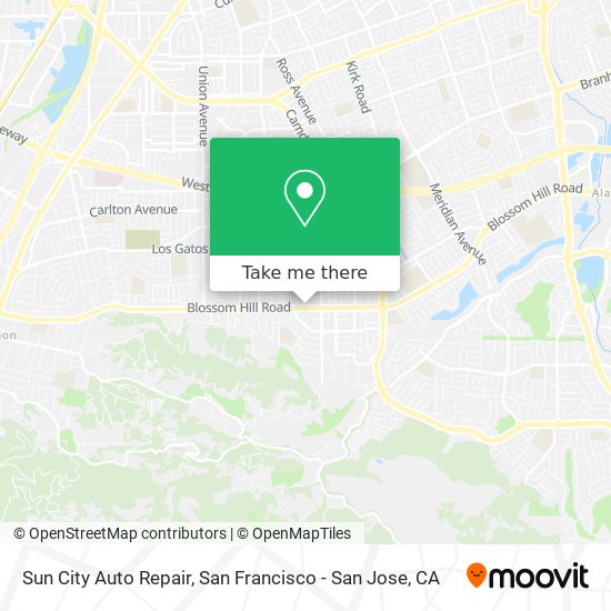 Sun City Auto Repair map