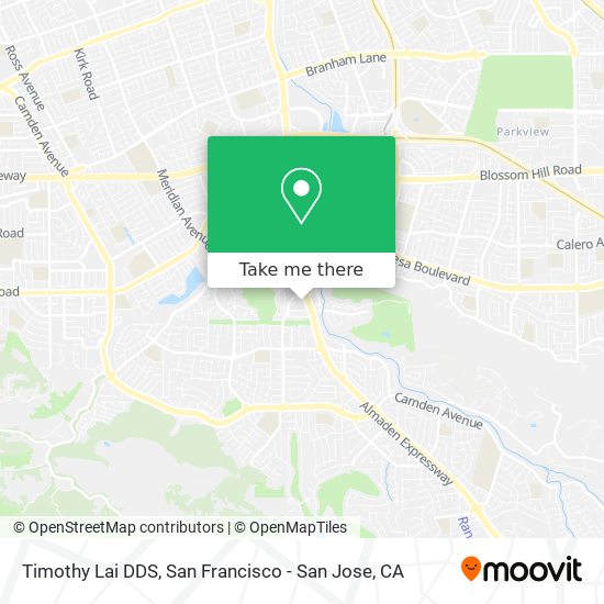 Timothy Lai DDS map