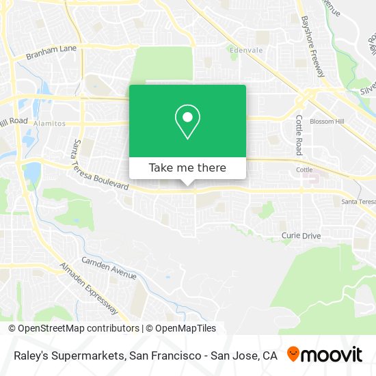 Raley's Supermarkets map