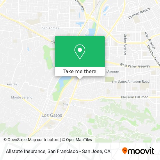 Mapa de Allstate Insurance