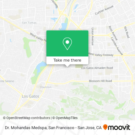 Dr. Mohandas Medspa map