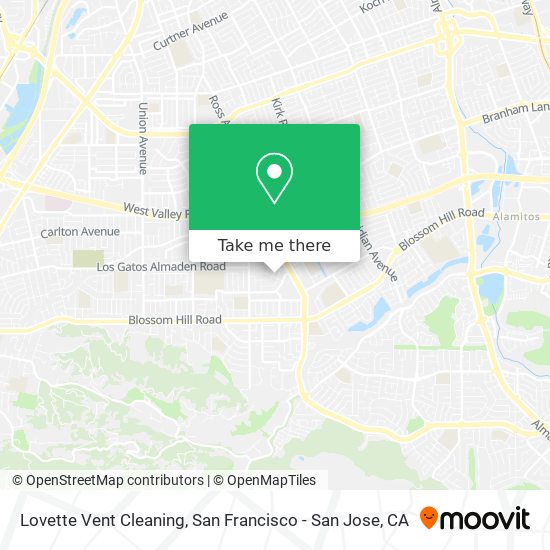 Mapa de Lovette Vent Cleaning