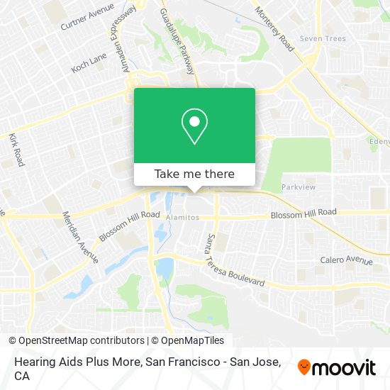 Hearing Aids Plus More map