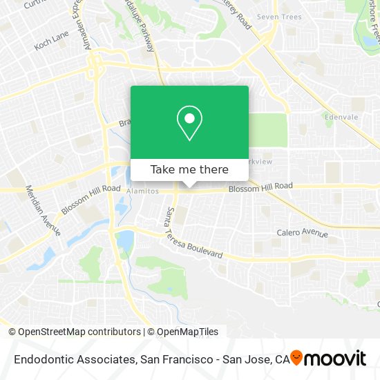 Endodontic Associates map