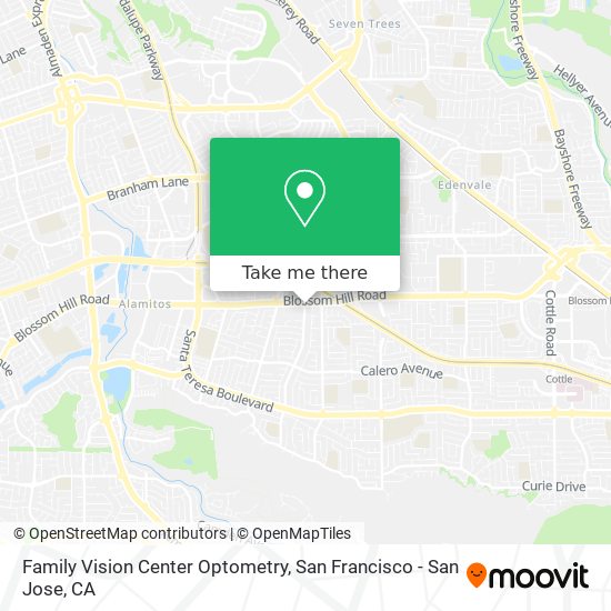 Family Vision Center Optometry map