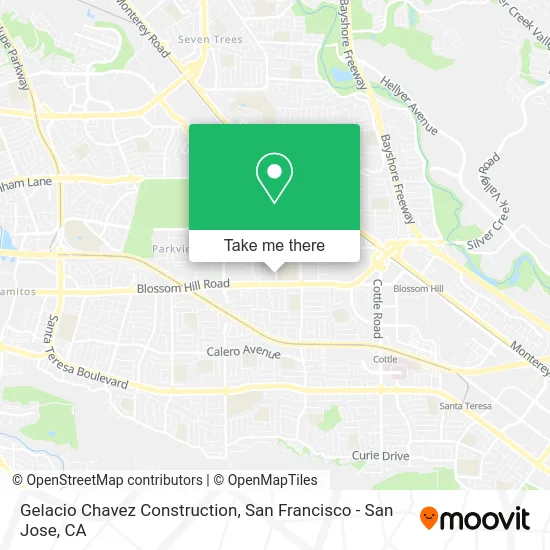 Gelacio Chavez Construction map