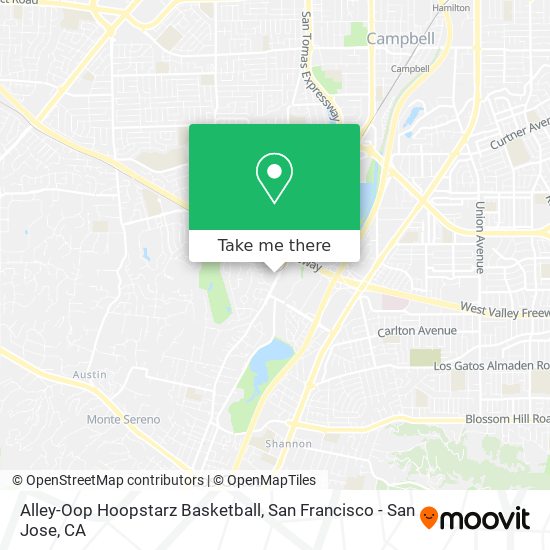 Mapa de Alley-Oop Hoopstarz Basketball
