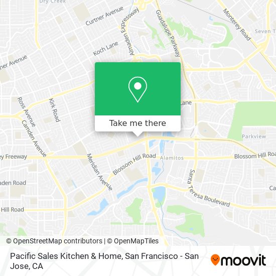 Pacific Sales Kitchen & Home map