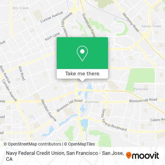 Navy Federal Credit Union map